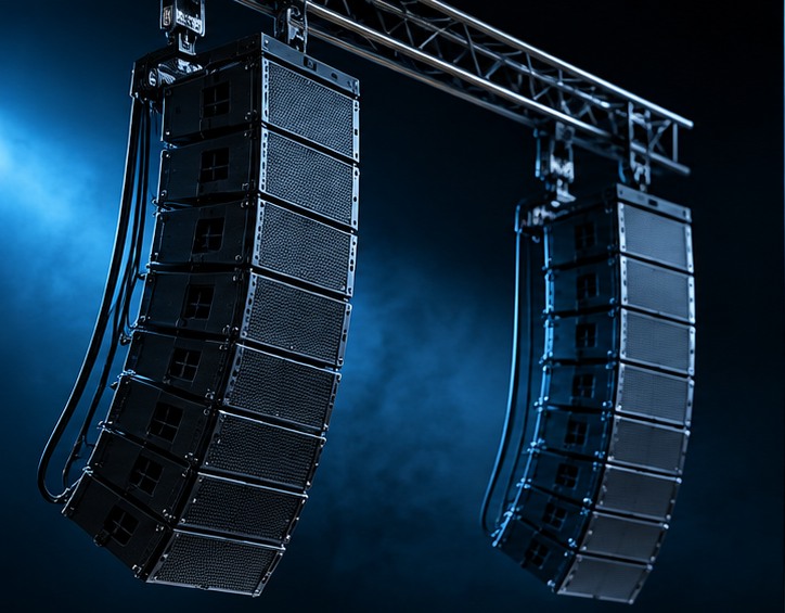 מערכות Line Array מקצועיות תלויות